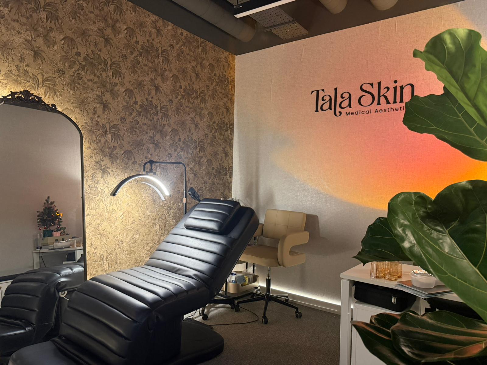 Tala SKin Premise on Wilton Road, London Victoria, comfortable chair